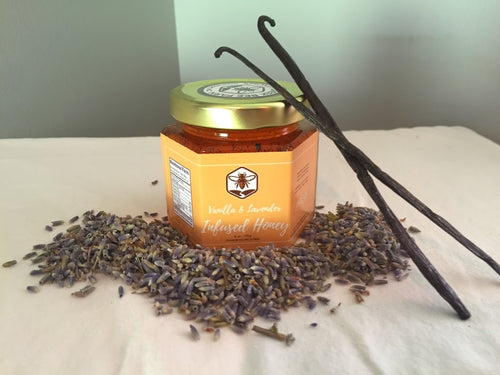 Lavender and Vanilla Infused Honey
